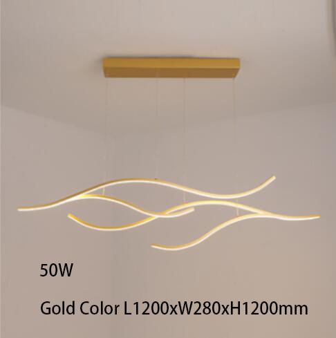 Candelabro LED moderno y creativo para sala de estar, cocina, comedor, Bar, lámpara colgante, candelabro LED, Lustres para el hogar, 90-260V