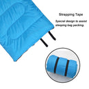 Desert&amp;Fox Soft Flannel Sleeping Bags with Pillow for Adult Kids Winter Sleeping Bag Warm Lining Hiking Camping Bags with Sack