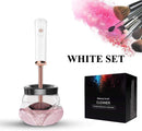 Makeup Brush Cleaner Dryer, Automatic Brush Spinner with 8 Size Rubber Collars, Wash and Dry in Seconds,Brush Cleaning Machine