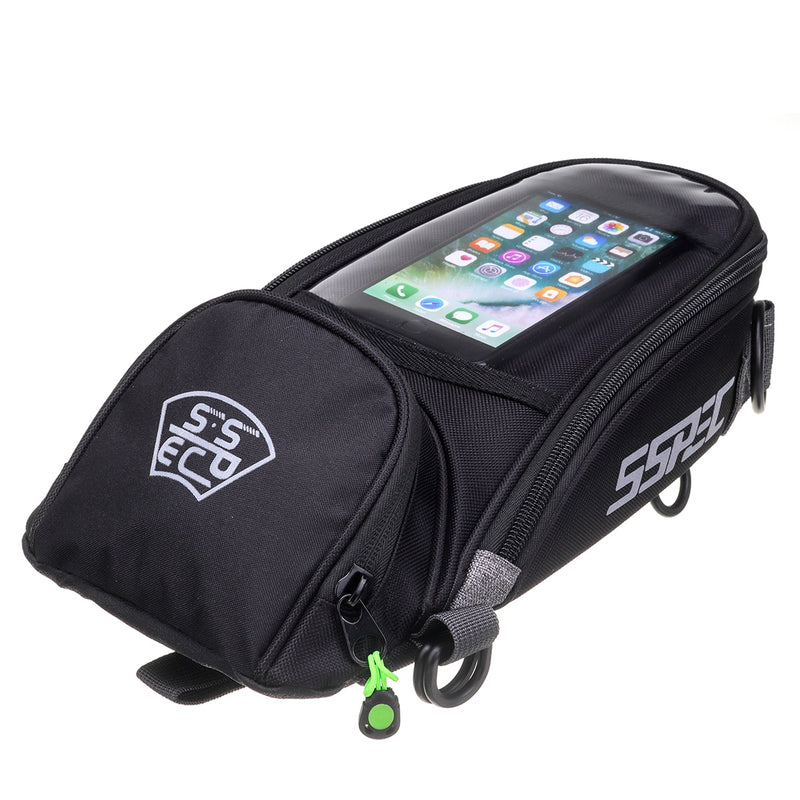 SSPEC Universal Motorcycle Backpack Motocross Riding Racing Storage Bag Touring Luggage Motorbike Bag Waterproof Carbon Fiber