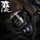 TSURINOYA Spining Fishing Reel ST 2000S 2500S 3000S Metal Shallow Spool Long Casting Ultralight Spinning Reel 5.2:1 Bass Wheel