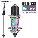 NEW Koozer XM490 PRO Hubs 4 Bearing MTB Mountain Bike Hub Rear 10*135mm QR100*15 12*142mm Thru 32 Holes Disc Brake Bicycle Hub