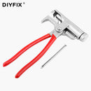 Multifunctional Hammer Pipe Wrench Pliers Screwdriver Nail Gun Steel Nail Stapler Universal Woodworking Hammer Carpentry Fitter