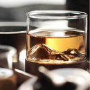 Taza de copa de vino de montaña de 5oz con taza de té chino de madera, vasos de whisky inferiores, taza de té japonesa para el hogar, regalo de taza de madera