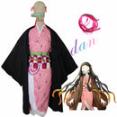Anime Costume Demon Slayer Cosplay Tanjirou Kamado Cosplay Costume Kimetsu no Yaiba Men Kimono Halloween Costume