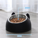 HOOPET Pet Automatic Feeder For Cat Dog Bowl Cat Dispenser Bowl With Raised Stand for Pet Cat Pet Supplies