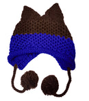 BomHCS Cute Fox Ears Beanie Winter Warm 100% Gorro de punto hecho a mano