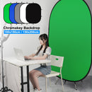 100x150CM/150x200CM Collapsible Portable Reflector Blue And Green Screen Chromakey Photo Studio Light Reflector For Photography