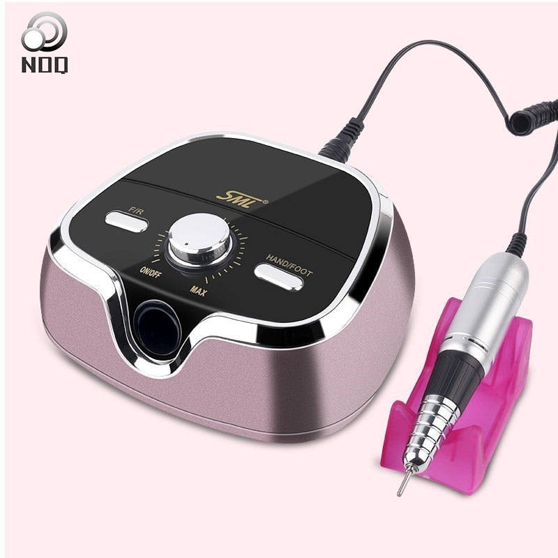 Taladro de uñas de 30W/35W, equipo profesional de 35000RPM, accesorios para uñas, herramientas para manicura, lima de uñas, cortador, removedor de Gel