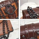 European Fashion Female Square Bag 2020 New Quality PU Leather Women&