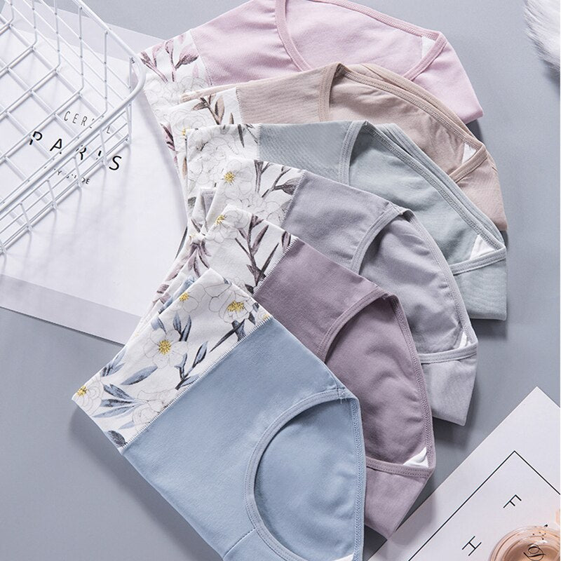 6pcs/lot Cotton Panties Women&