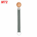 Pacifier Chain Strap Teether Nipple Holder Soother Belt Cotton Linen Baby Pacifier Chain Clip Newborn Toddler Dummy Nursing Care