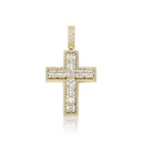 TOPGRILLZ Hip Hop High Quality Cross Pendant Necklace Iced Out Full Micro Pave Cubic Zirconia Pendant Fashion Jewelry For Gift