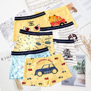 12Pcs/Lot Cotton Underwear For Boys/ Cute Cartoon Baby Boxer/ Children Underpants Shorts 2-10Y