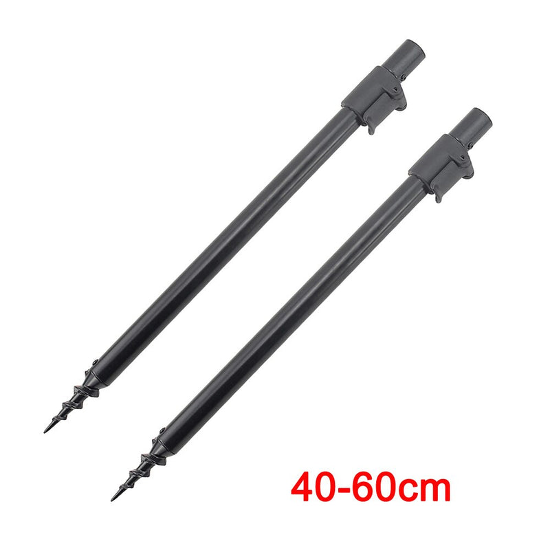 Carp Fishing Rod Pod Set 2pcs Bank Sticks and 2pcs Buzz Bars for Carp Coarse Fishing Tackle