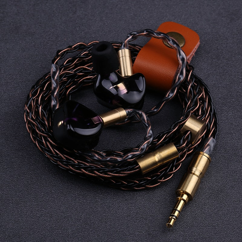 OPENHEART Resin Earbuds with Mmcx Good-looking HIFI High Quality Audio Wired Headphone Headset In-ear Earphones Bass Earpieces