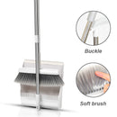 UNTIOR Creative Windproof Broom Dustpan Suit Magnetic Attraction Foldable Storage Soft Easy Clean Home Sweeping Cleaning Tools