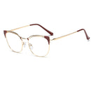 Belmon Cat Eye Spectacle Frame Women Eyeglasses Computer Prescription Optical For Female Eyewear Clear Lens Glasses Frame 95537