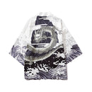 Bebovizi estilo japonés Crane Koi Kimono Tokyo Streetwear Haori hombres mujeres Cardigan Japón chica bata chino dragón Anime ropa