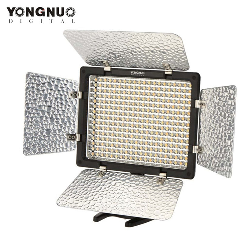 YONGNUO YN300 III YN-300 lIl 3200k-5500K CRI95 Camera Photo LED Video Light Photography lights with NP-F550 Battery &amp; Charger