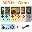 800 In 1 Games MINI Portable Retro Video Console Handheld Game Players Boy 8 Bit 3.0 Inch Color LCD Screen GameBoy