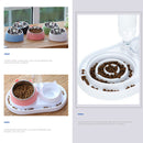 HOOPET Pet Automatic Feeder For Cat Dog Bowl Cat Dispenser Bowl With Raised Stand for Pet Cat Pet Supplies