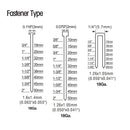 FUJIWARA 3 en 1 carpintero pistola de clavos neumática 18Ga/20Ga grapadora de aire para carpintería F10-F50, T20-T50, 440K decoración de carpintería de uñas