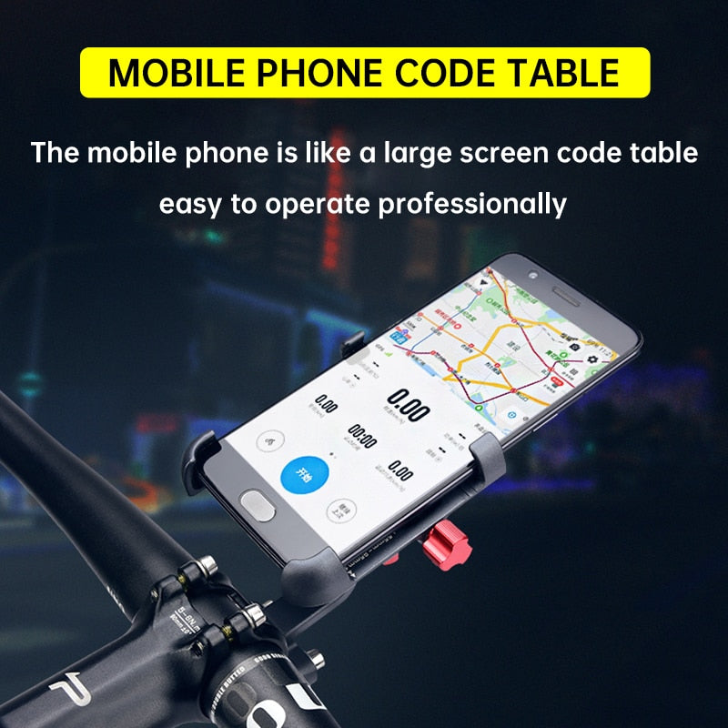 Bike Cycling Cell Phone Holder Aluminum Motorcycle Phone Holder Adjustable Universal Bicycle Mobile Phone Handlebar Mount Stand