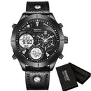 reloj hombre BOAMIGO 2020 military Fashion Men Watches Top Brand Luxury big  Sports digital analog leather Quartz Watch for Men