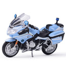 Maisto 1:18 BMW R1200 RT UK Police Die Cast Vehicles Collectible Motorcycle Model Toys