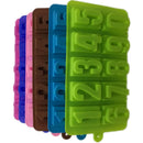 1PC Silicone Numbers Chocolate Mold Cookies Cold 3D Digital Shape Fondant Cake Baking Jelly Candy Pastry DIY Decorating Tools