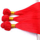 Paquetes de cabello lacio brasileño de 22 pulgadas, extensiones de cabello de cola de caballo tejido sintético de una pieza de 100 gramos para mujeres africanas