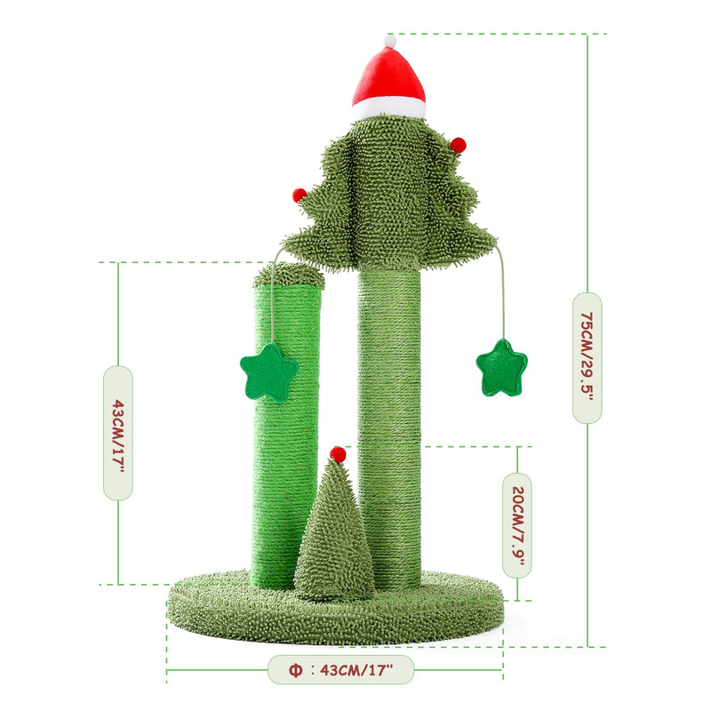 2 Size Cactus Style Cat Tree House Climbing Stratching Posts for Cat Kitten Funny Jumping Toy Cat House когтеточка rascador gato