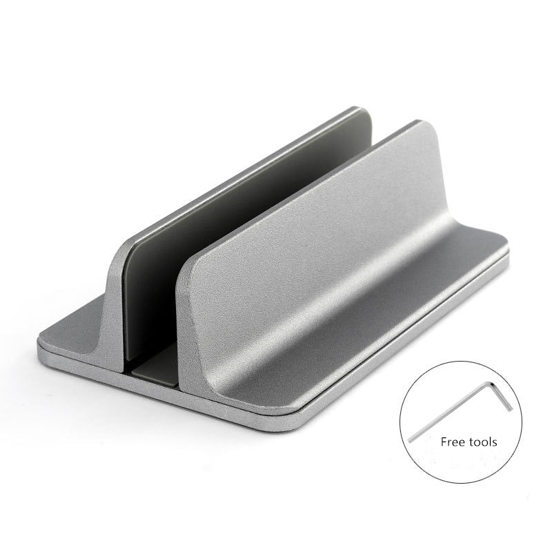 Soporte Vertical ajustable para portátil, soporte de aluminio para portátil, soporte de Base para MacBook Pro Air, accesorio para libros