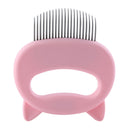 Pet Massage Brush Shell Shaped Handle Pet Grooming Massage Tool To Remove Loose Hairs Only For Cats Pet Supplies