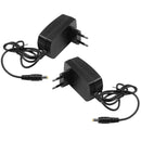 Top Deals 2Pcs with Plug 45Mm Humidifier Ultrasonic Mist Maker Industrial Incubator 24V Nebulizer Atomizer Head Fogger EU Plug