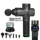Massage Gun Fascia Gun Sport Therapy Muscle Massager Body Relaxation Pain Relief Slimming Shaping Massager With LCD Display