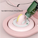 Calentador de 3 velocidades para taza de café, posavasos de calefacción, placa caliente termostática inteligente, almohadilla de calentamiento de agua para té de la leche con lámpara de aromaterapia para el hogar