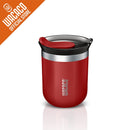 WACACO Octaroma Taza de café aislada al vacío, vaso de viaje de acero inoxidable de doble pared con tapa para beber, 6/10/15 fl oz