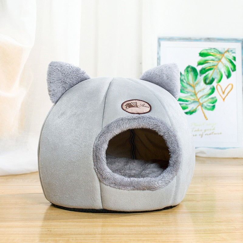 New Deep Sleep Comfort im Winter Katzenbett Little Mat Basket Small Dog House Products Pets Zelt Cozy Cave Nest Indoor Cama Gato