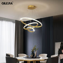 Chandelier Gold/coffee/White For Living room Dining Room Kitchen Room round Shape Chandelier Lighting Fixtures Indoor lighting