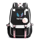 Mochila TikTok, mochilas escolares luminosas para adolescentes, niños y niñas, Mochila para ordenador portátil, Mochila Escolar de viaje de gran capacidad