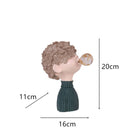 Bonito ramo creativo para niña, adornos, escultura, estatua, regalos, sala de estar, mueble de TV, arreglo floral, decoración moderna para el hogar