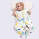 HappyFlute Baby 100% Cotton Sleeping Bag Long Sleeve Winter Cartoon Split Leg Baby Cloth Fit 0~6 Year Baby