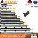 Auxtings 12 '' 22 '' 20 pulgadas 12V 24V todoterreno barra de luz led Spot Flood Combo 20 '' 126W luz de trabajo led para Jeep Car 4WD Truck SUV ATV