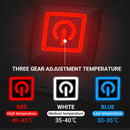 Guantes de moto HEROBIKER, Guantes impermeables con calefacción, Guantes de moto con pantalla táctil alimentados por batería, Guantes de equitación para carreras de motos de invierno ##