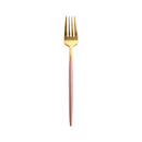 Pink Gold Western Tableware Steak Knife Fork Coffee Spoon Teaspoon Steel Cutlery Set Stainless Steel Home Dinner Dinnerware Set
