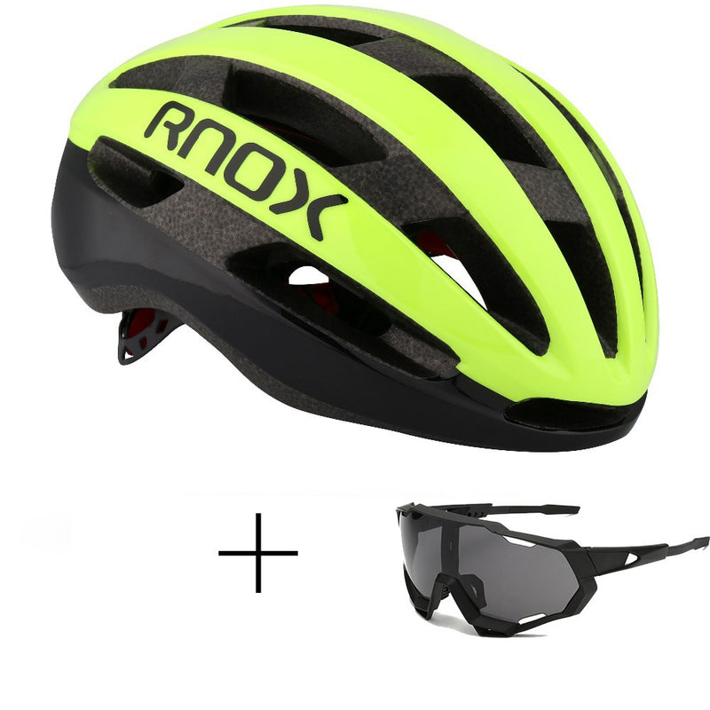 Rnox Aero Bicycle Safety Ultralight Road Bike Helmet Red MTB Cycling City Helmet Outdoor Mountain Sports Cap Casco Ciclismo