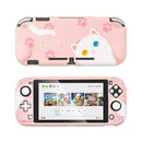 GeekShare Nintendo Switch Lite funda Kawaii Seal Cat Joy-Con controlador suave TPU carcasa completa para NS accesorios de consola de juegos