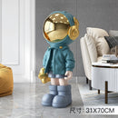 Modern Art Home Decor Resin Crafts Figurine Astronaut Statue Nordic Living Room Decoration Fashion Sculpture Ornaments Gift